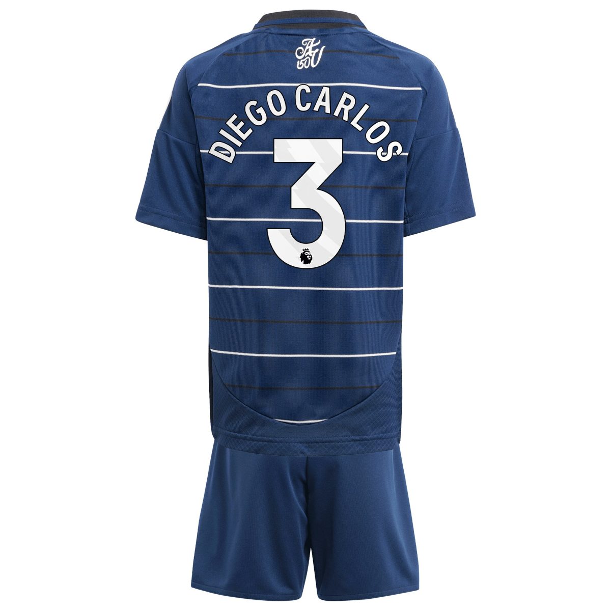 aston villa adidas third minikit 2024-25 with diego carlos 3 printing Collection - Aston Villa Fan Shop Official Gear