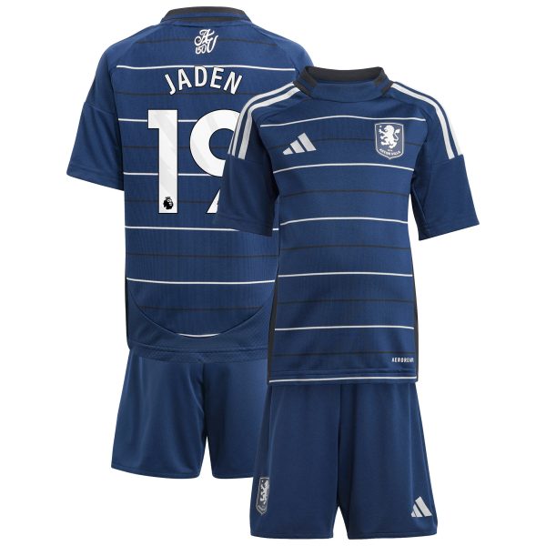 aston villa adidas third minikit 2024-25 with jaden 19 printing Collection - Aston Villa Fan Shop Official Gear