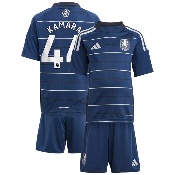 aston villa adidas third minikit 2024-25 with kamara 44 printing Collection - Aston Villa Fan Shop Official Gear