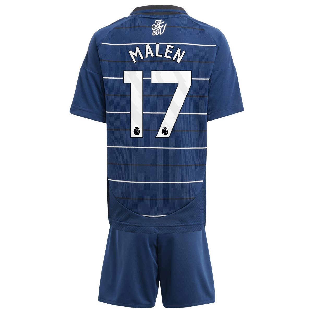 aston villa adidas third minikit 2024-25 with malen 17 printing Collection - Aston Villa Fan Shop Official Gear