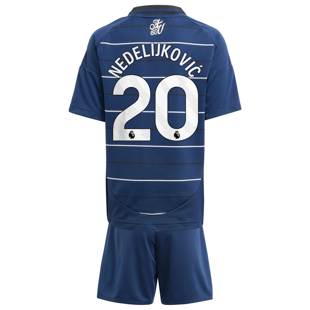 aston villa adidas third minikit 2024-25 with nedeljković 20 printing Collection - Aston Villa Fan Shop Official Gear