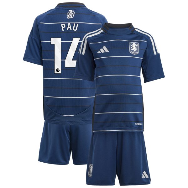 aston villa adidas third minikit 2024-25 with pau 14 printing Collection - Aston Villa Fan Shop Official Gear