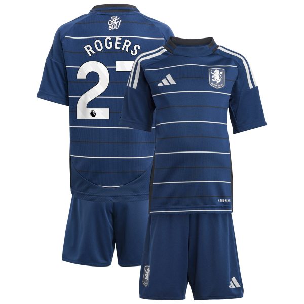 aston villa adidas third minikit 2024-25 with rogers 27 printing Collection - Aston Villa Fan Shop Official Gear
