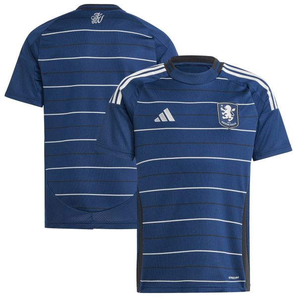 aston villa adidas third shirt 2024-25 – kids with custom printing Collection - Aston Villa Fan Shop Official Gear