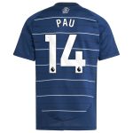 aston villa adidas third shirt 2024-25 – kids with pau 14 printing Collection - Aston Villa Fan Shop Official Gear