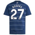 aston villa adidas third shirt 2024-25 – kids with rogers 27 printing Collection - Aston Villa Fan Shop Official Gear