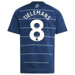 aston villa adidas third shirt 2024-25 – kids with tielemans 8 printing Collection - Aston Villa Fan Shop Official Gear