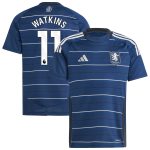 aston villa adidas third shirt 2024-25 – kids with watkins 11 printing Collection - Aston Villa Fan Shop Official Gear