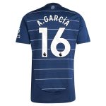 aston villa adidas third shirt 2024-25 with a.garcía 16 printing Collection - Aston Villa Fan Shop Official Gear