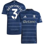 aston villa adidas third shirt 2024-25 with diego carlos 3 printing Collection - Aston Villa Fan Shop Official Gear