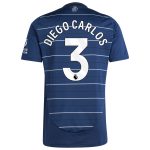 aston villa adidas third shirt 2024-25 with diego carlos 3 printing Collection - Aston Villa Fan Shop Official Gear