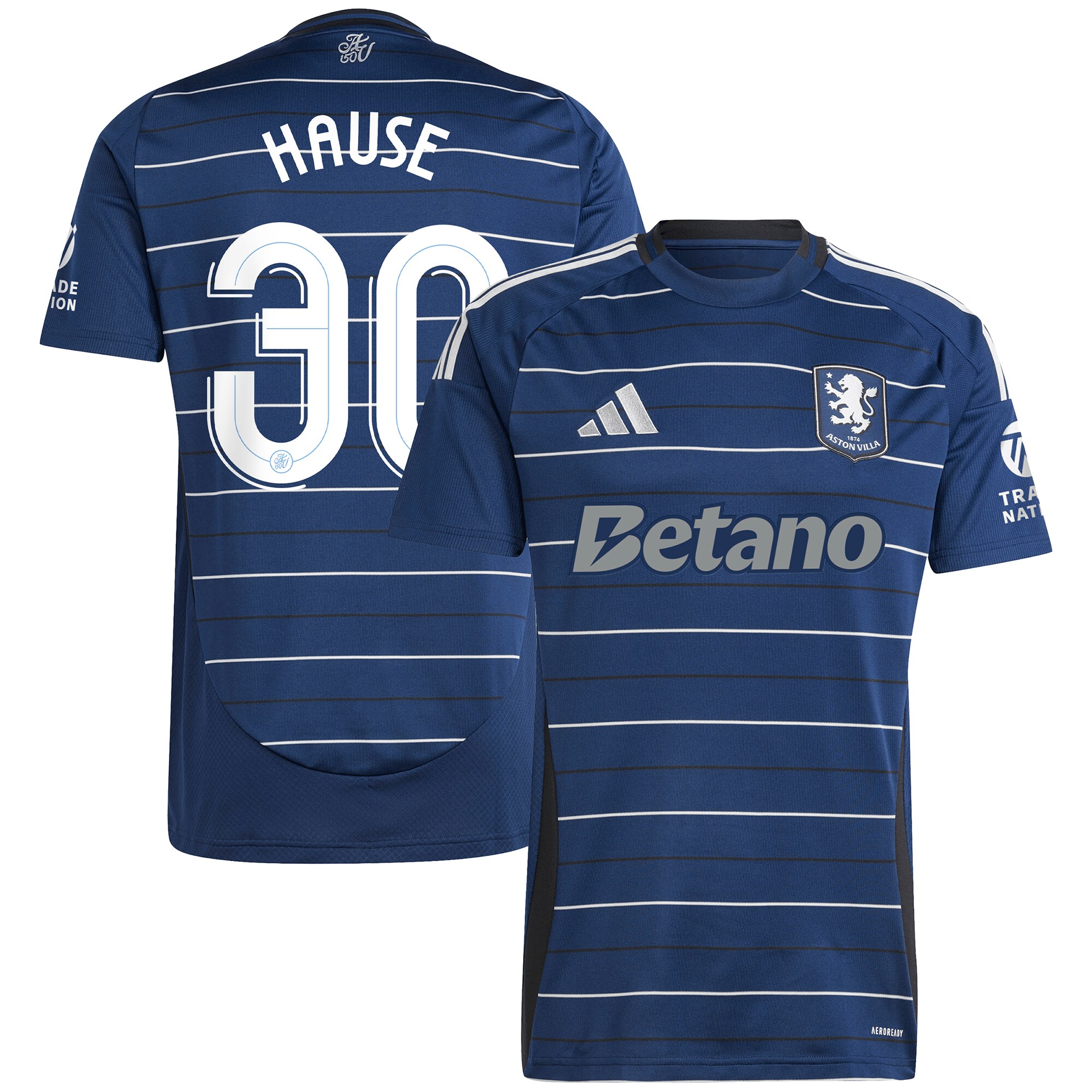 aston villa adidas third shirt 2024-25 with hause 30 cup printing Collection - Aston Villa Fan Shop Official Gear