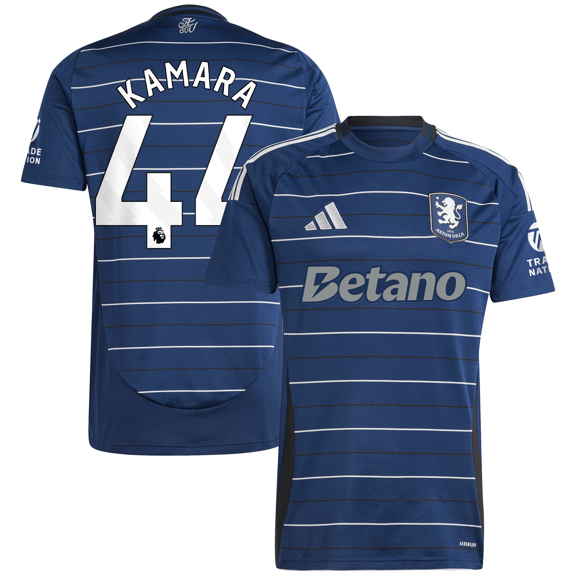 aston villa adidas third shirt 2024-25 with kamara 44 printing Collection - Aston Villa Fan Shop Official Gear
