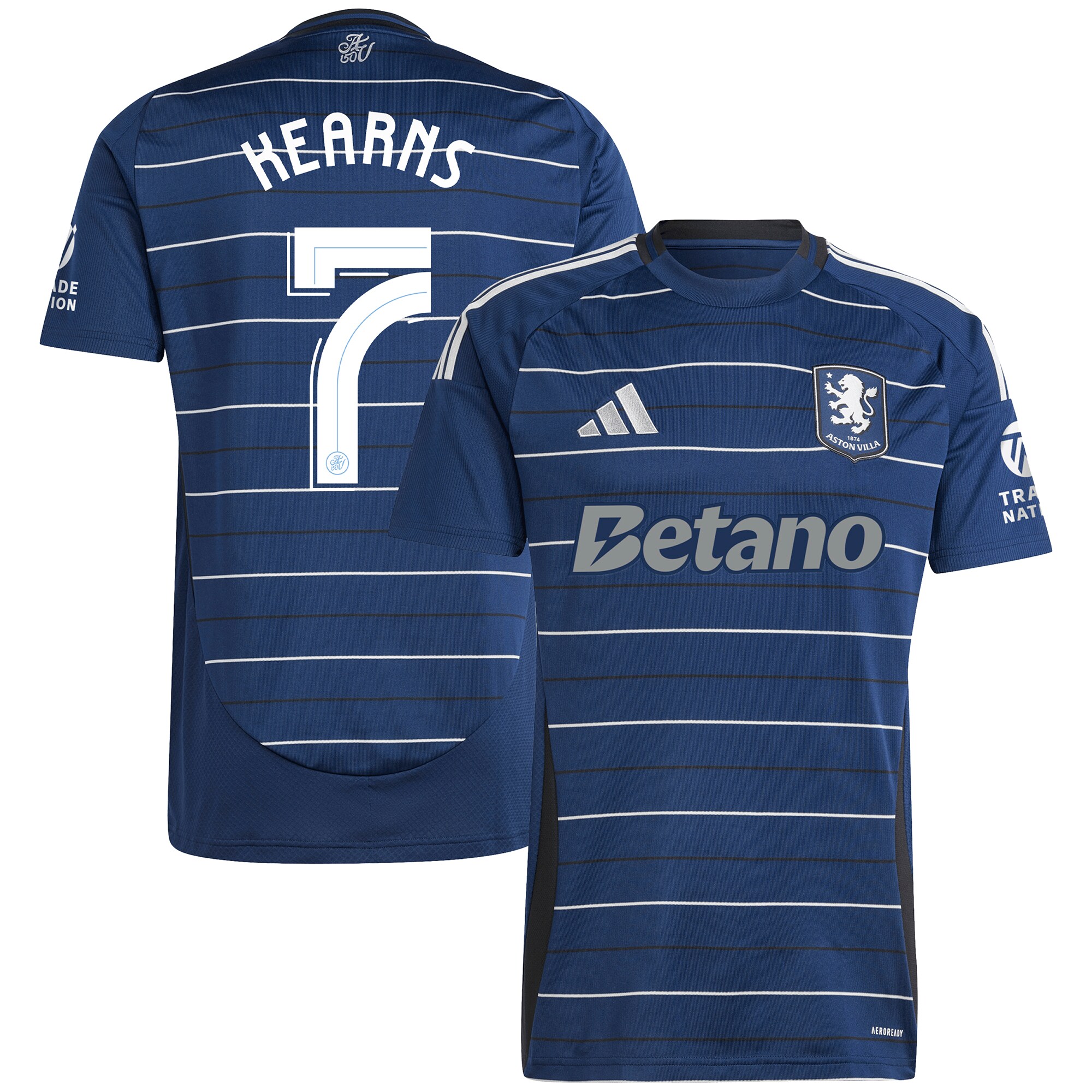 aston villa adidas third shirt 2024-25 with kearns 7 cup printing Collection - Aston Villa Fan Shop Official Gear
