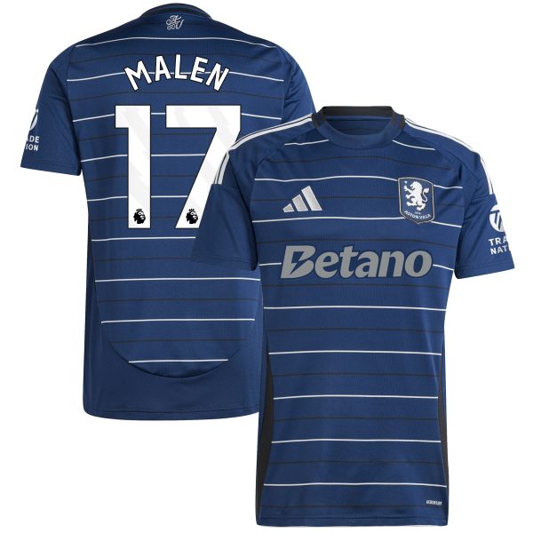 aston villa adidas third shirt 2024-25 with malen 17 printing Collection - Aston Villa Fan Shop Official Gear