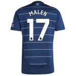aston villa adidas third shirt 2024-25 with malen 17 printing Collection - Aston Villa Fan Shop Official Gear