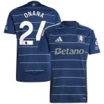 aston villa adidas third shirt 2024-25 with onana 24 printing Collection - Aston Villa Fan Shop Official Gear
