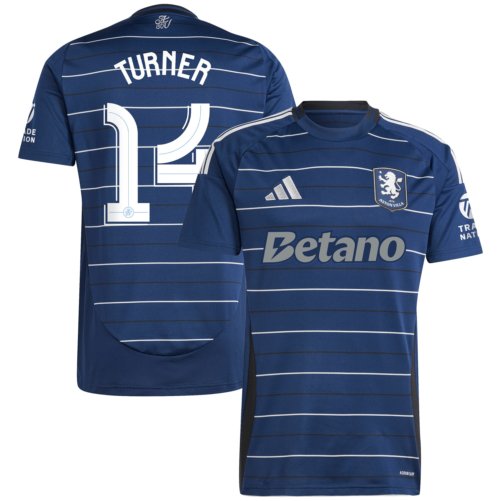 aston villa adidas third shirt 2024-25 with turner 14 cup printing Collection - Aston Villa Fan Shop Official Gear