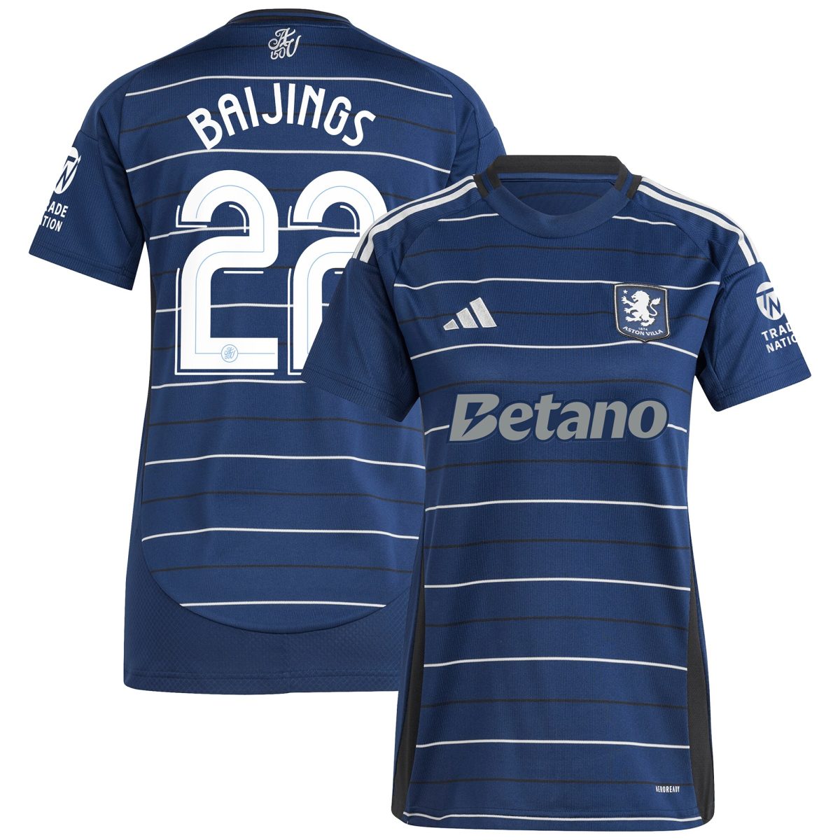 aston villa adidas third shirt 2024-25 – womens with baijings 22 cup printing Collection - Aston Villa Fan Shop Official Gear