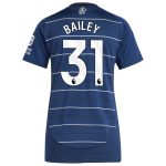 aston villa adidas third shirt 2024-25 – womens with bailey 31 printing Collection - Aston Villa Fan Shop Official Gear