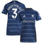 aston villa adidas third shirt 2024-25 – womens with diego carlos 3 printing Collection - Aston Villa Fan Shop Official Gear
