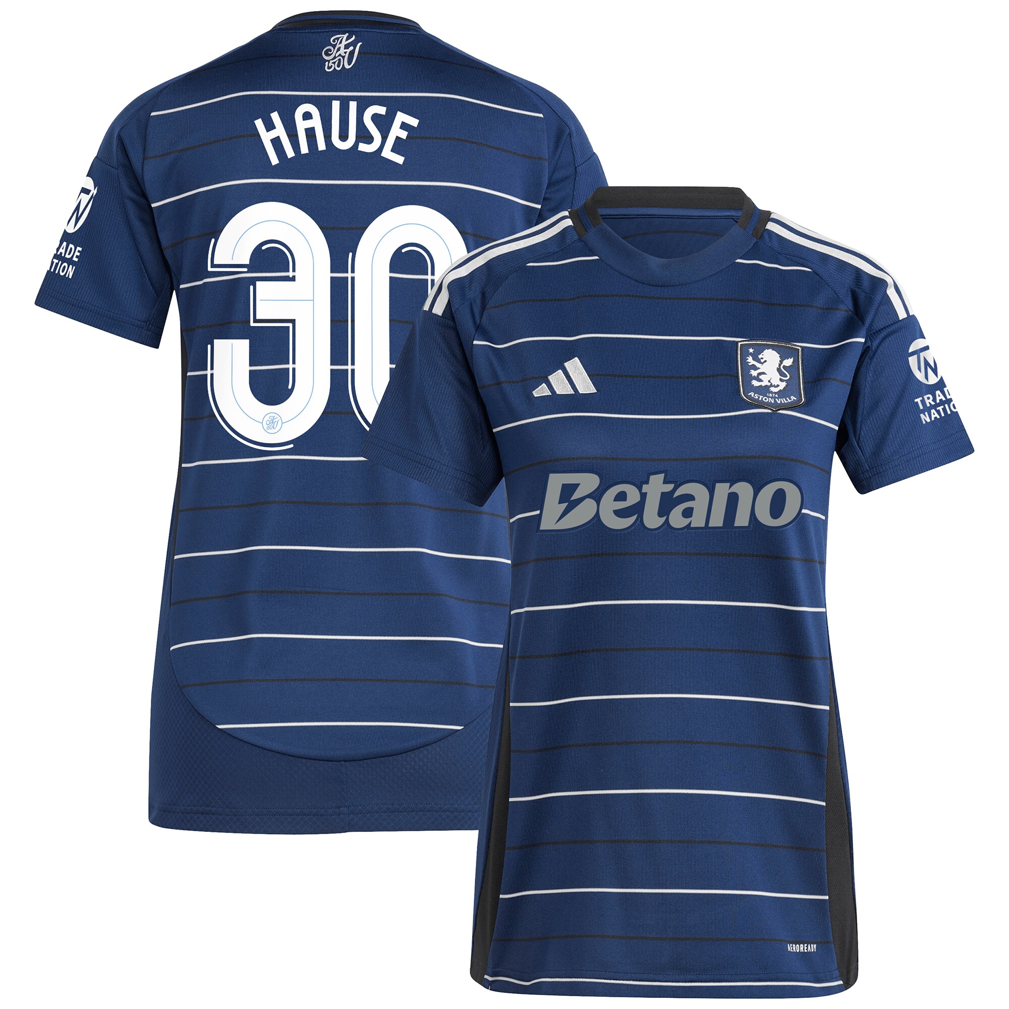 aston villa adidas third shirt 2024-25 – womens with hause 30 cup printing Collection - Aston Villa Fan Shop Official Gear