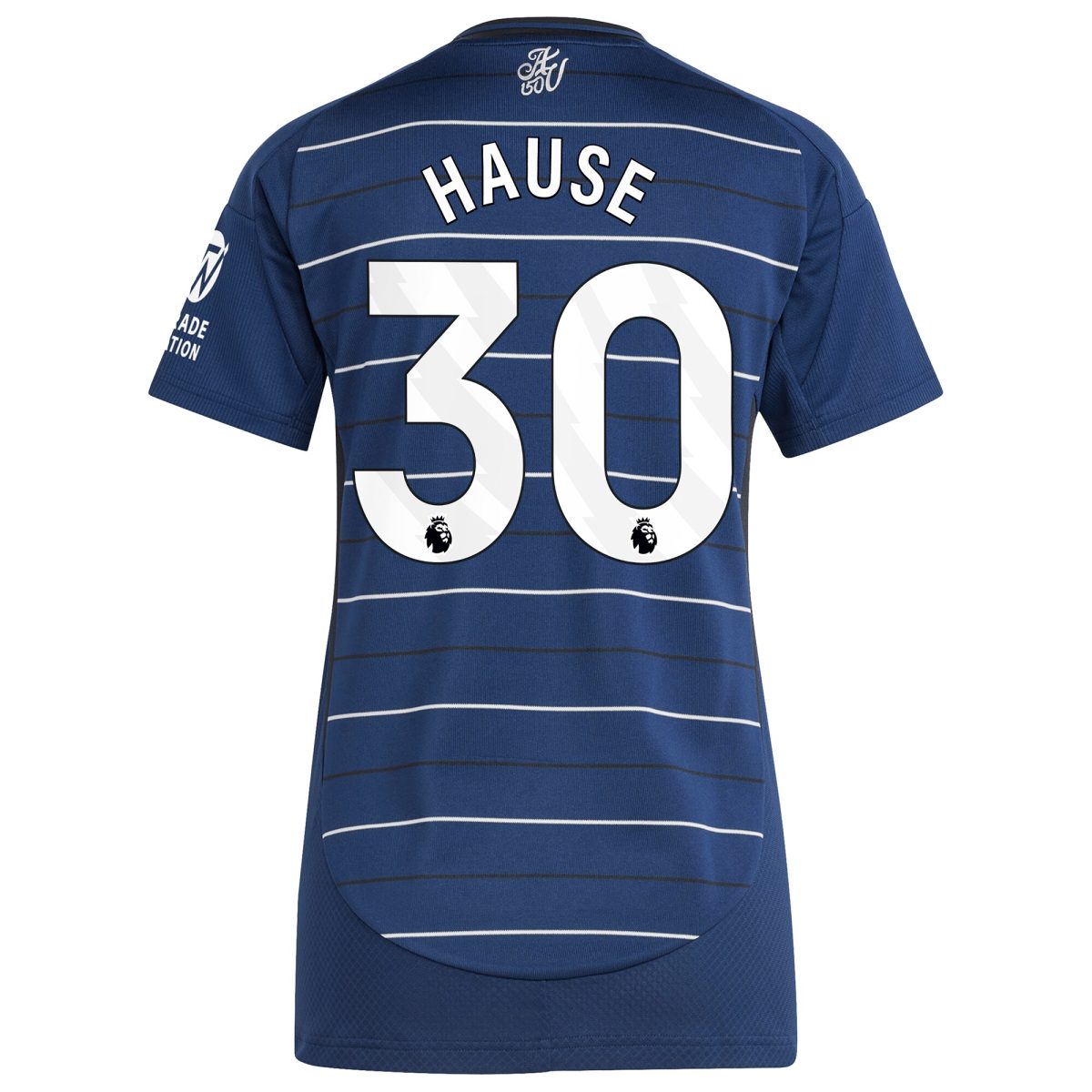aston villa adidas third shirt 2024-25 – womens with hause 30 printing Collection - Aston Villa Fan Shop Official Gear