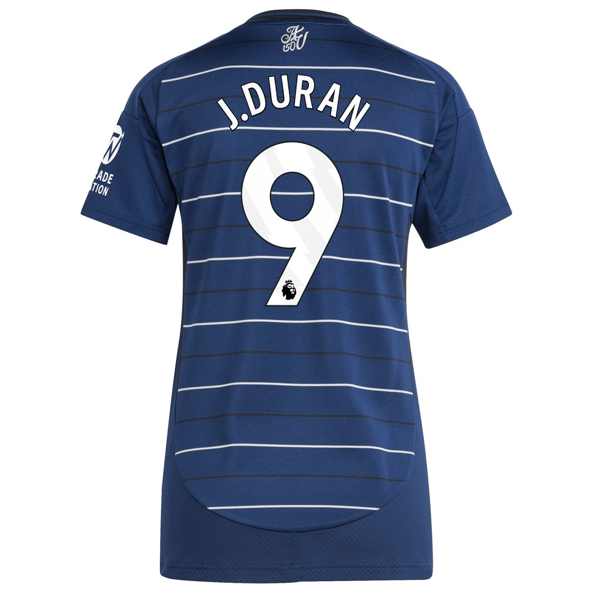 aston villa adidas third shirt 2024-25 – womens with j.duran 9 printing Collection - Aston Villa Fan Shop Official Gear