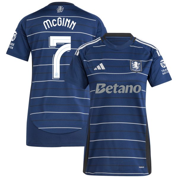 aston villa adidas third shirt 2024-25 – womens with mcginn 7 cup printing Collection - Aston Villa Fan Shop Official Gear
