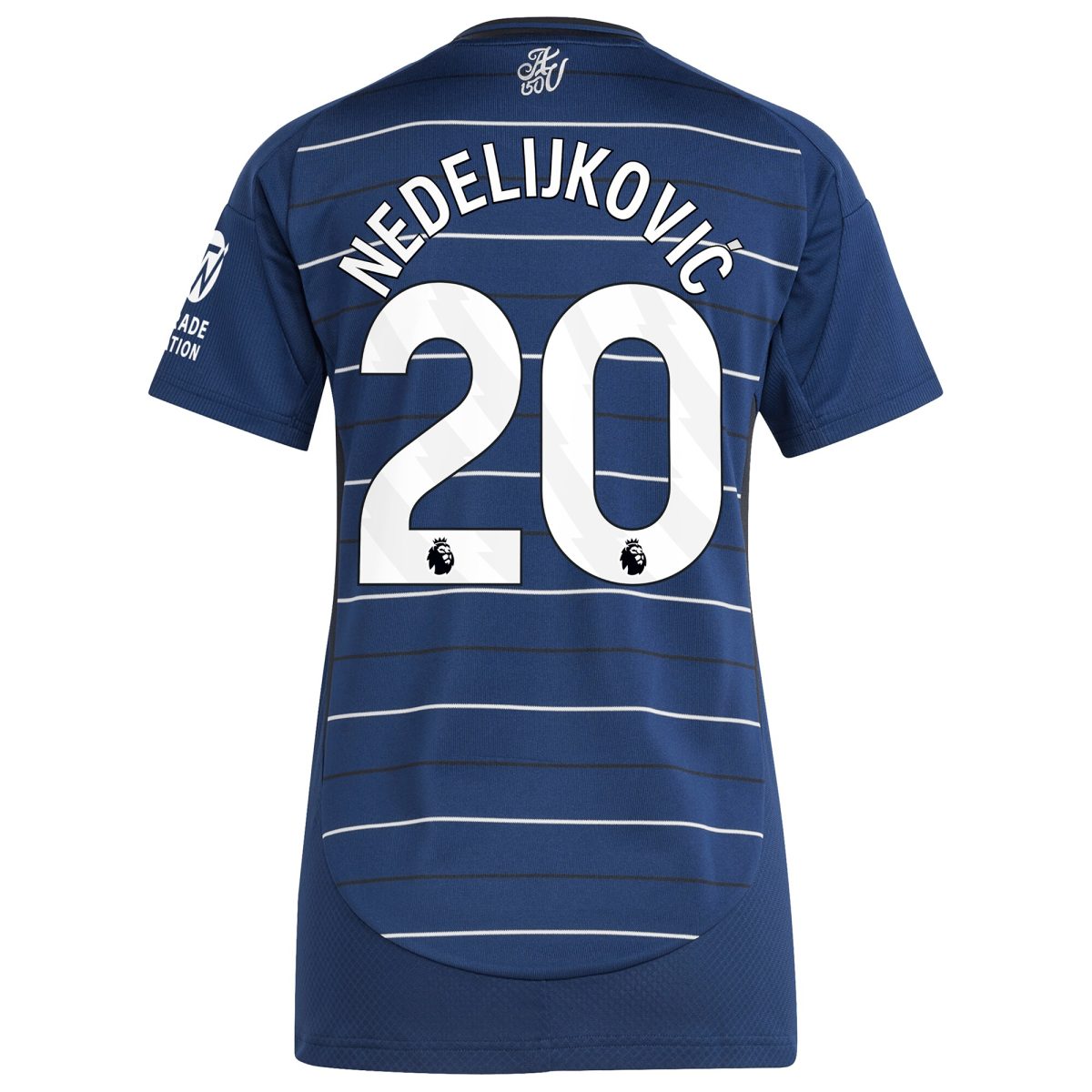 aston villa adidas third shirt 2024-25 – womens with nedeljković 20 printing Collection - Aston Villa Fan Shop Official Gear