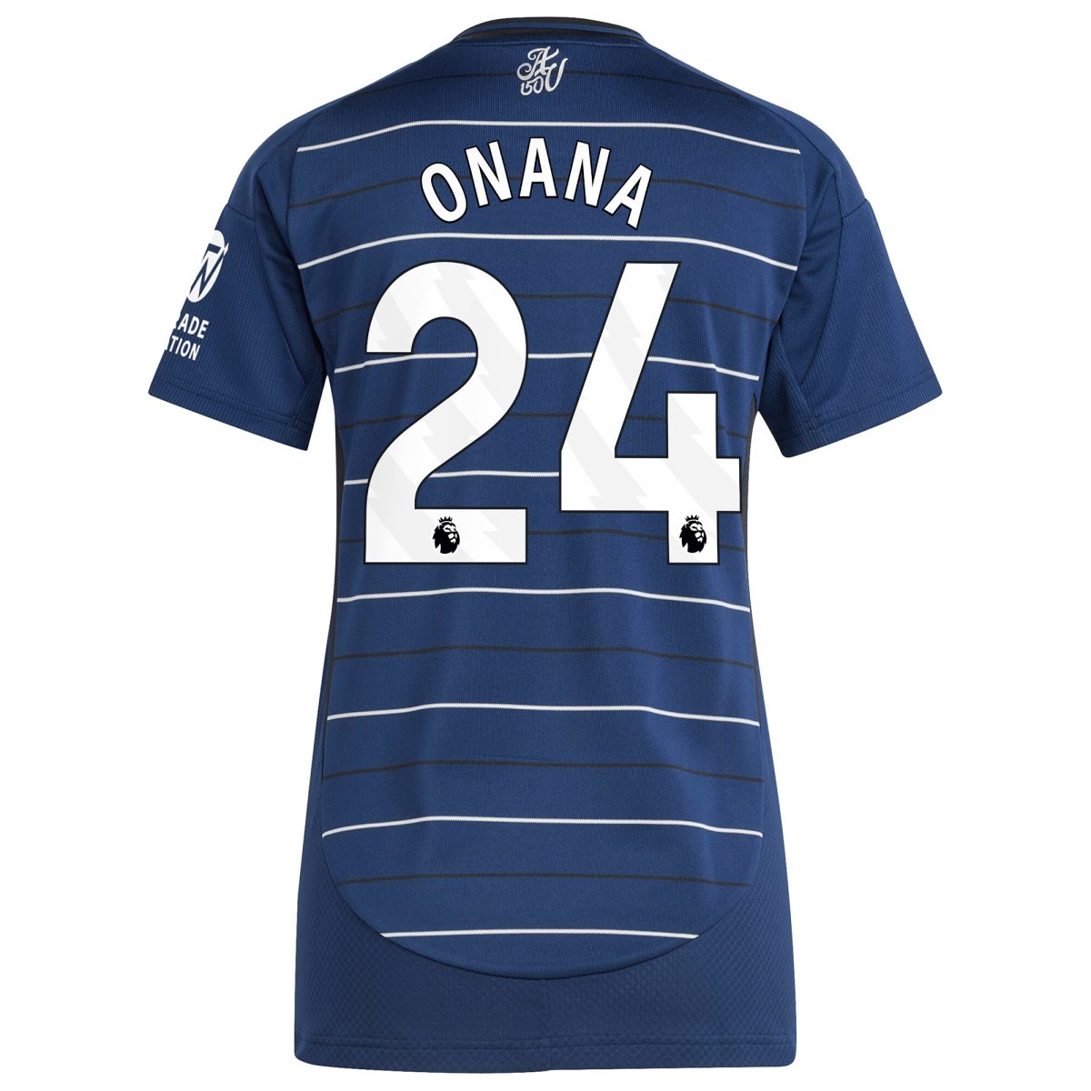 aston villa adidas third shirt 2024-25 – womens with onana 24 printing Collection - Aston Villa Fan Shop Official Gear