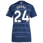 aston villa adidas third shirt 2024-25 – womens with onana 24 printing Collection - Aston Villa Fan Shop Official Gear