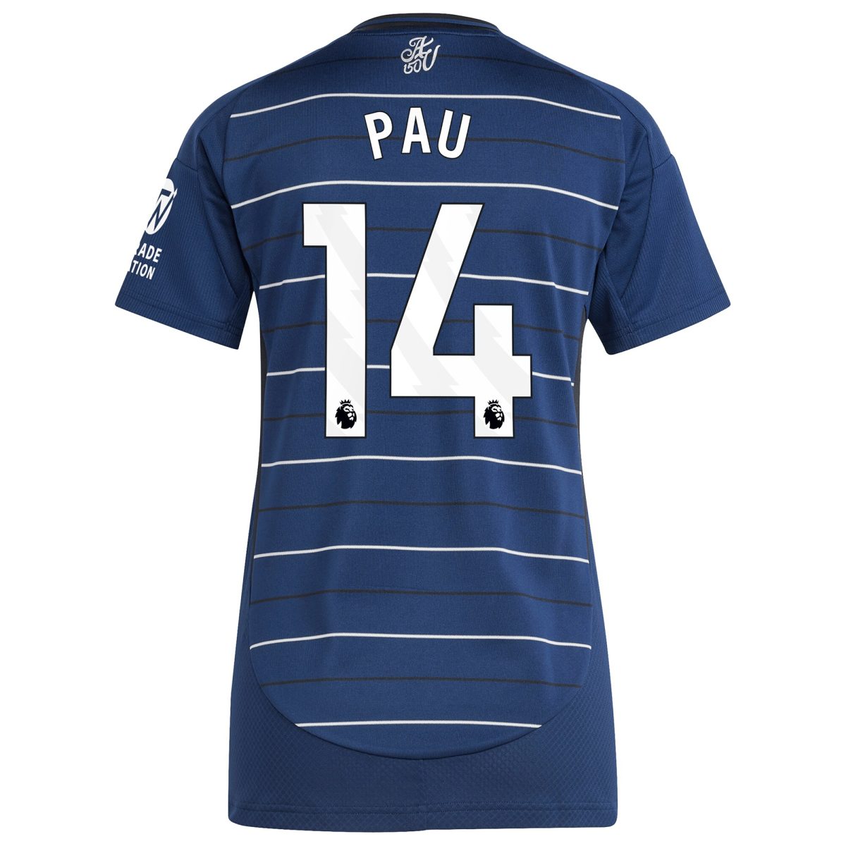 aston villa adidas third shirt 2024-25 – womens with pau 14 printing Collection - Aston Villa Fan Shop Official Gear
