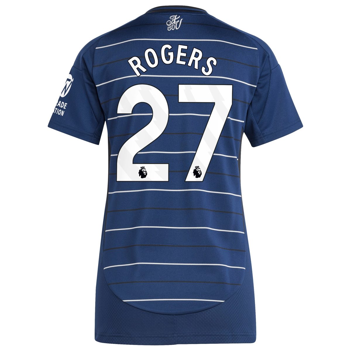 aston villa adidas third shirt 2024-25 – womens with rogers 27 printing Collection - Aston Villa Fan Shop Official Gear