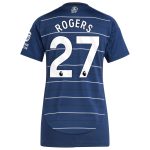 aston villa adidas third shirt 2024-25 – womens with rogers 27 printing Collection - Aston Villa Fan Shop Official Gear