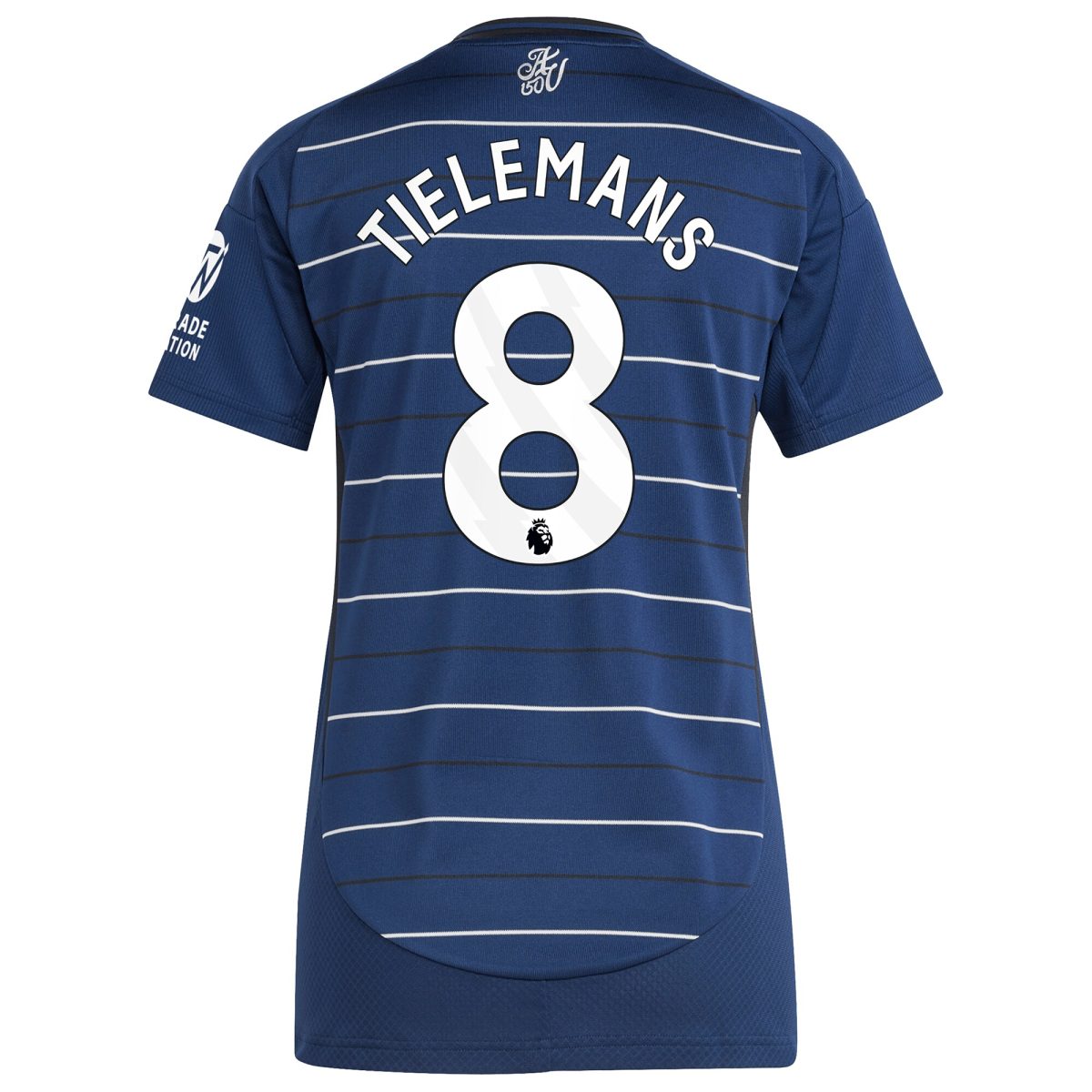 aston villa adidas third shirt 2024-25 – womens with tielemans 8 printing Collection - Aston Villa Fan Shop Official Gear