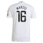 aston villa adidas wsl away authentic shirt 2024-25 with maritz 16 printing Collection - Aston Villa Fan Shop Official Gear