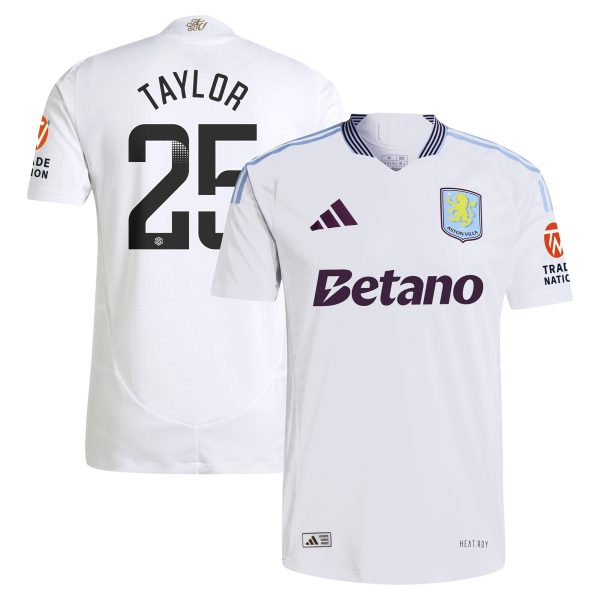 aston villa adidas wsl away authentic shirt 2024-25 with taylor 25 printing Collection – Aston Villa Fan Shop Official Gear Collection - Aston Villa Fan Shop Official Gear