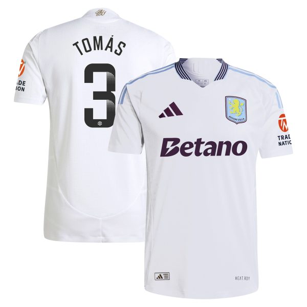 aston villa adidas wsl away authentic shirt 2024-25 with tomás 3 printing Collection – Aston Villa Fan Shop Official Gear Collection - Aston Villa Fan Shop Official Gear