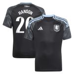 aston villa adidas wsl away shirt 2025-26 – kids with hanson 20 printing Collection - Aston Villa Fan Shop Official Gear