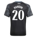 aston villa adidas wsl away shirt 2025-26 – kids with hanson 20 printing Collection - Aston Villa Fan Shop Official Gear