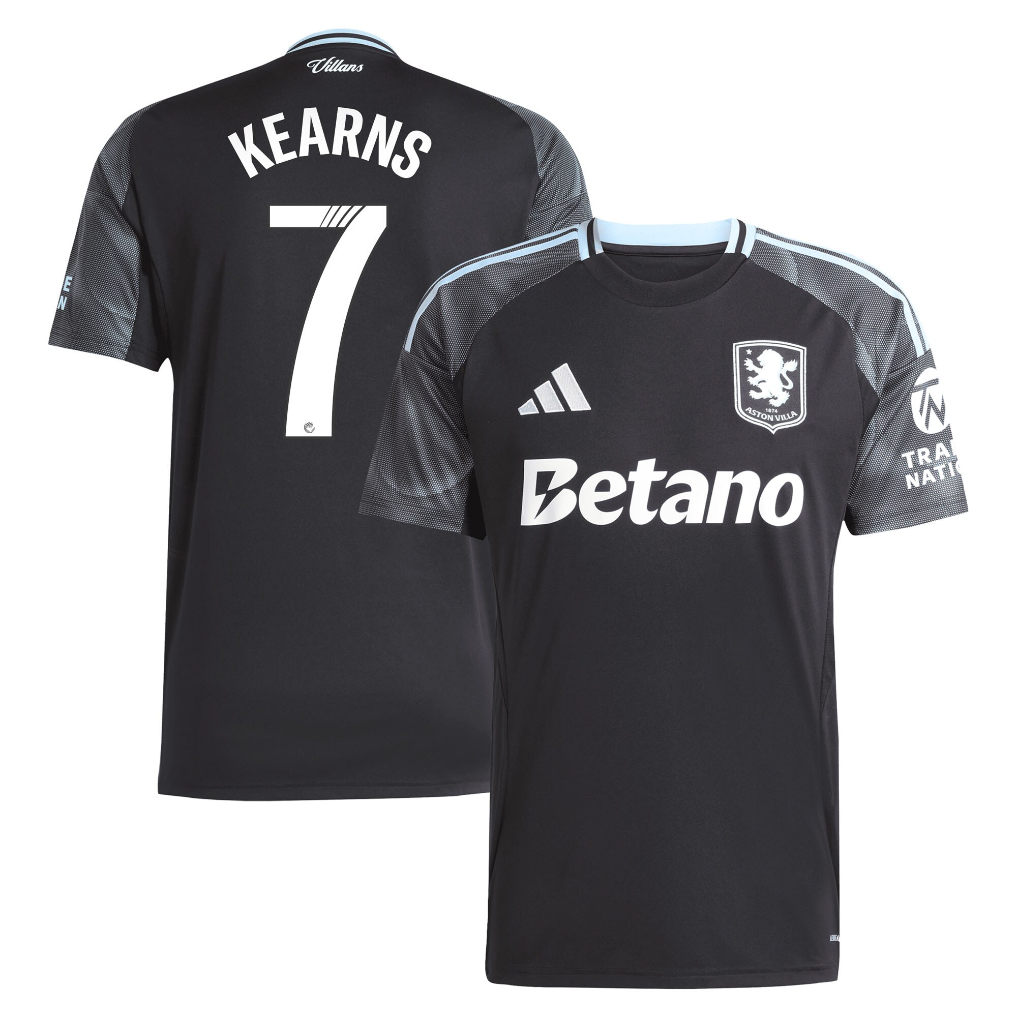 aston villa adidas wsl away shirt 2025-26 with kearns 7 printing Collection – Aston Villa Fan Shop Official Gear Collection - Aston Villa Fan Shop Official Gear
