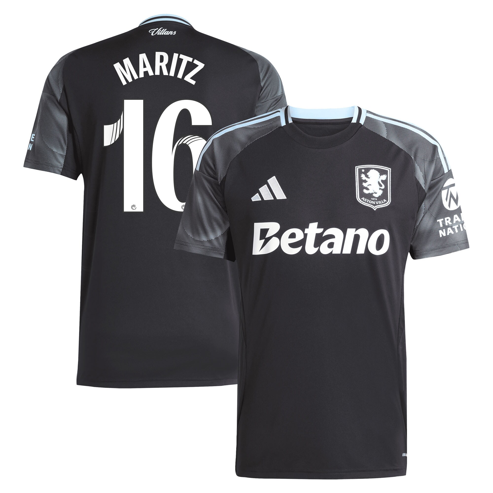 aston villa adidas wsl away shirt 2025-26 with maritz 16 printing Collection – Aston Villa Fan Shop Official Gear Collection - Aston Villa Fan Shop Official Gear