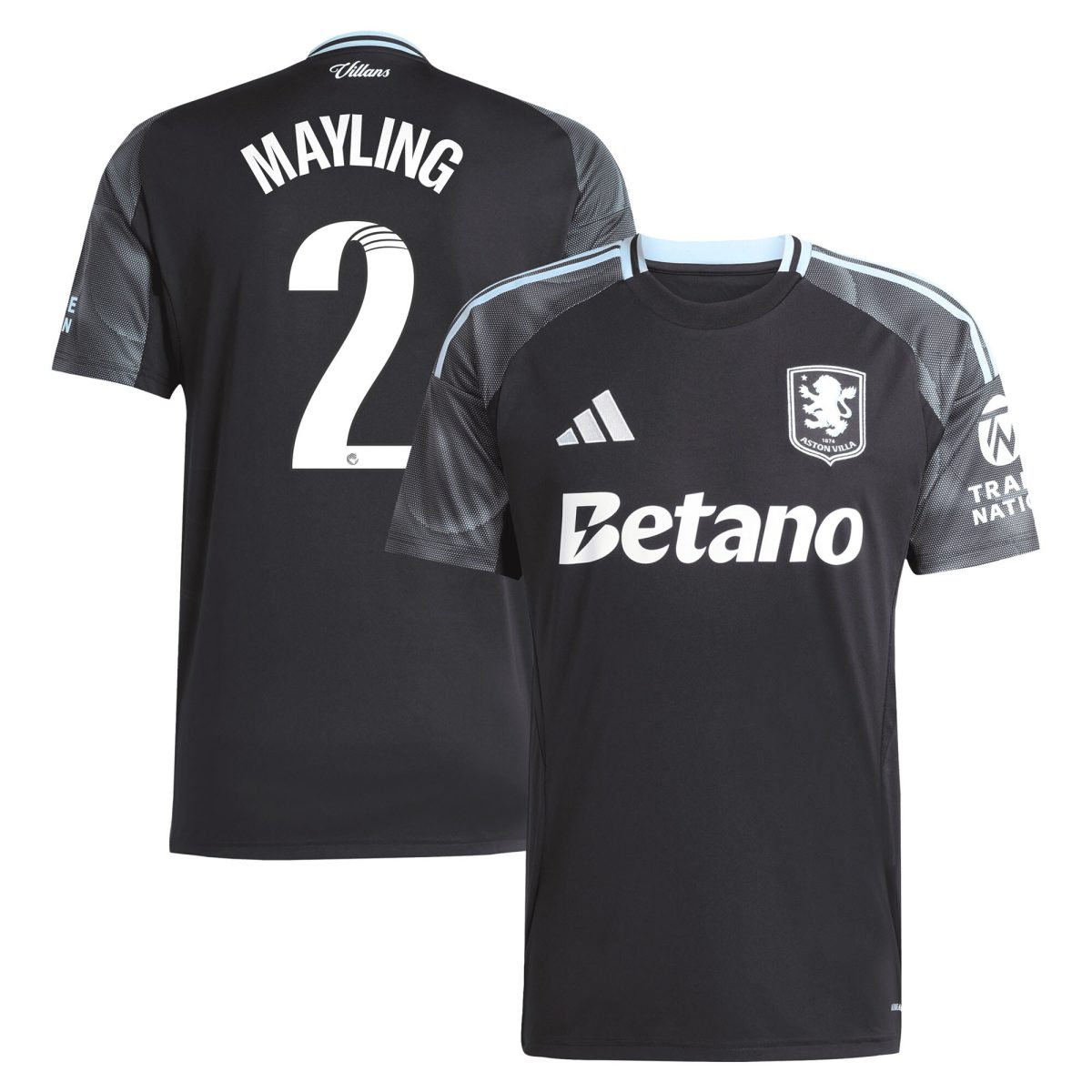 aston villa adidas wsl away shirt 2025-26 with mayling 2 printing Collection – Aston Villa Fan Shop Official Gear Collection - Aston Villa Fan Shop Official Gear
