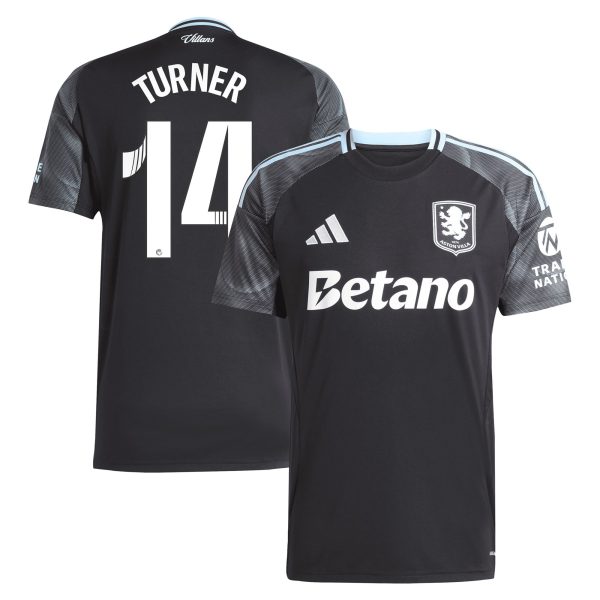 aston villa adidas wsl away shirt 2025-26 with turner 14 printing Collection – Aston Villa Fan Shop Official Gear Collection - Aston Villa Fan Shop Official Gear