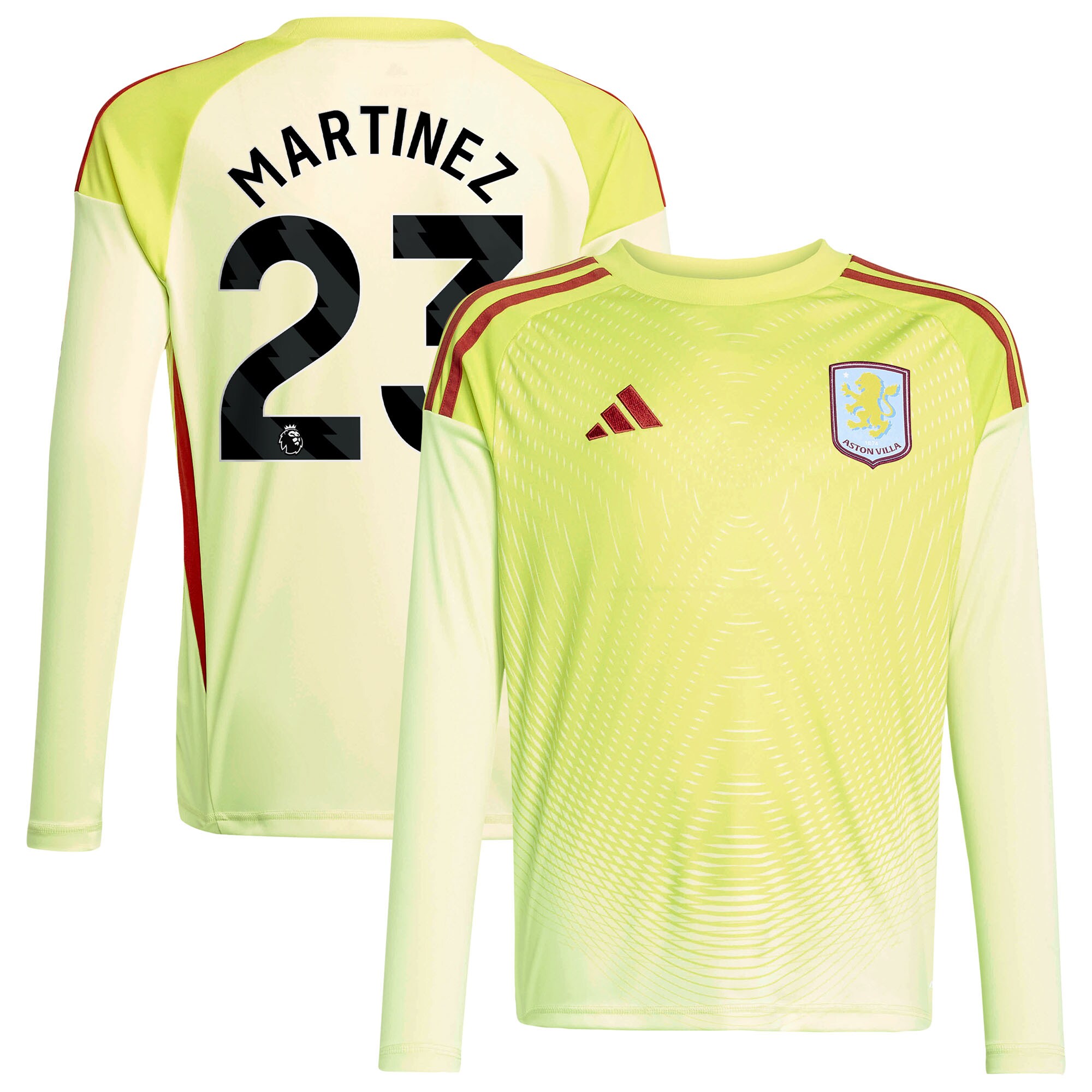 aston villa away goalkeeper shirt 2025-26 – kids with martinez 23 printing Collection – Aston Villa Fan Shop Official Gear Collection - Aston Villa Fan Shop Official Gear