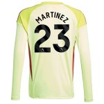 aston villa away goalkeeper shirt 2025-26 – kids with martinez 23 printing Collection – Aston Villa Fan Shop Official Gear Collection - Aston Villa Fan Shop Official Gear