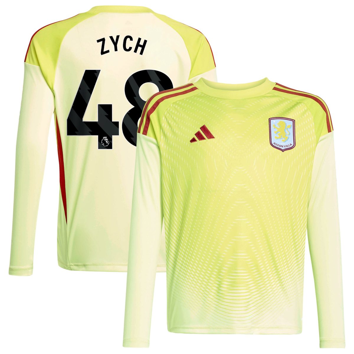 aston villa away goalkeeper shirt 2025-26 – kids with zych 48 printing Collection – Aston Villa Fan Shop Official Gear Collection - Aston Villa Fan Shop Official Gear