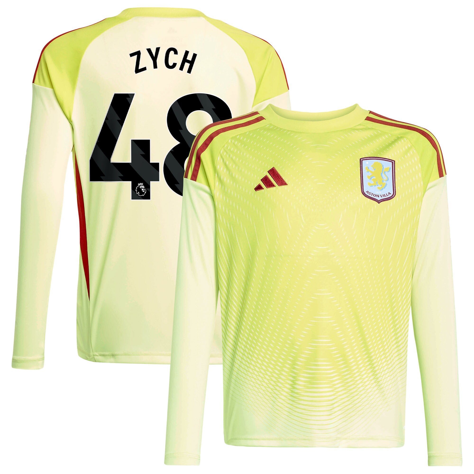 aston villa away goalkeeper shirt 2025-26 – kids with zych 48 printing Collection – Aston Villa Fan Shop Official Gear Collection - Aston Villa Fan Shop Official Gear