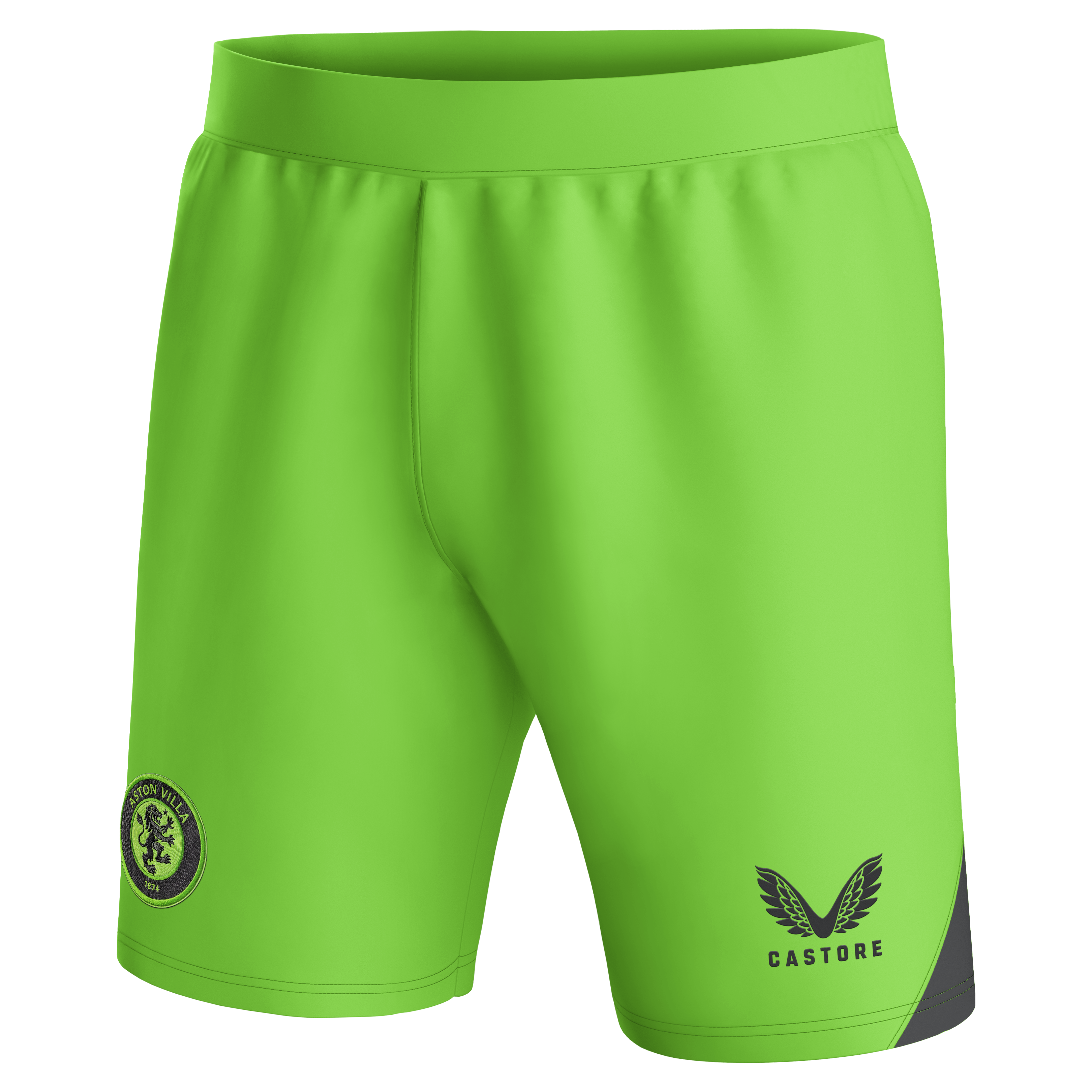 aston villa castore away goalkeeper shorts 2023-24 – kids – 13385917 with custom printing Collection - Aston Villa Fan Shop Official Gear